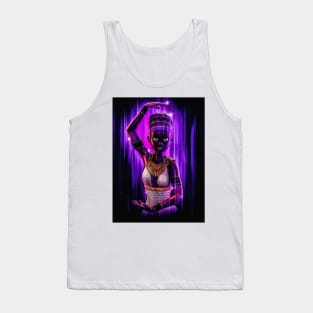 Toon black woman Tank Top